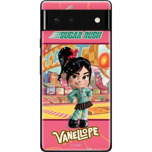 Disney Wreck-it Ralph Vanellope Sugar Rush Google Pixel 6 Skin